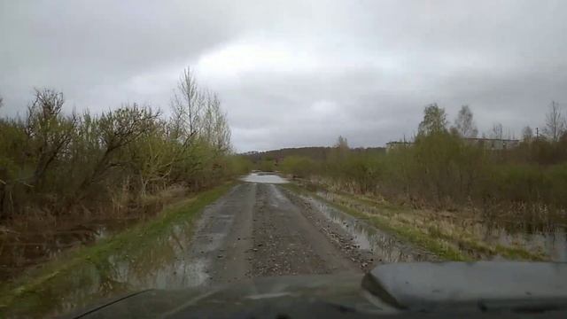 Дорога с дачи на ISUZU Bighorn!!! смотреть онлайн