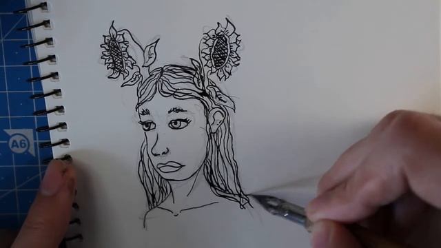 Иллюстрация тушь + перо / Pen and Ink Drawing смотреть онлайн