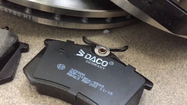 P+Z KOTOUČE+DESKY ŠKODA OCTAVIA VW GOLF DACO GERMANY смотреть онлайн