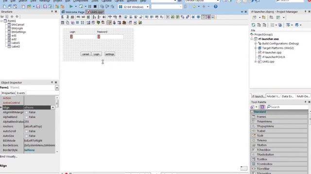 rfo launcher0001: Создание формы, Клиент Сокета смотреть онлайн