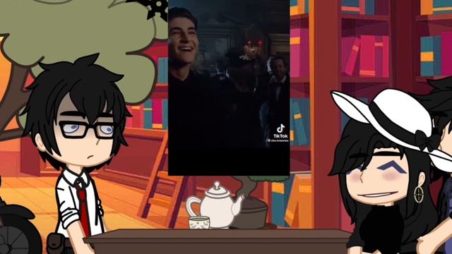 // Friends react to Batman // 1/? // Gachaclub //cafe // 6k special смотреть онлайн