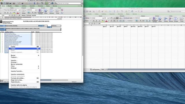 Preparar doc excel para iDoceo смотреть онлайн