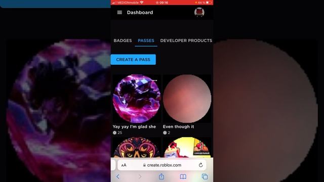 Создаем Gamepass на IPhone Roblox