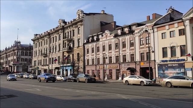 Прогулка по центру, море, скейтпарк, корабли. Владивосток смотреть онлайн