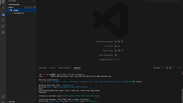 Install React App within 5 Mins 2023 in Hindi смотреть онлайн