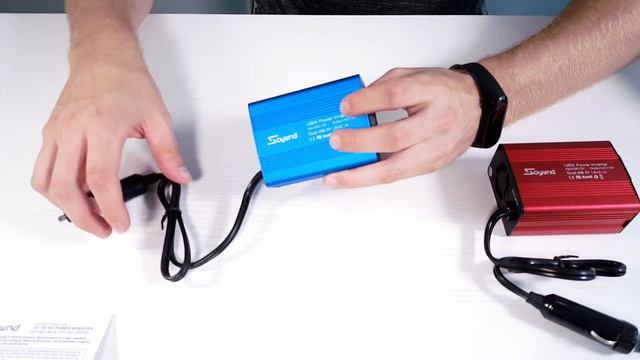 150W Car Power Inverter Charger DC 12V To 110V AC Converter With 3.1A Dual USB Charger