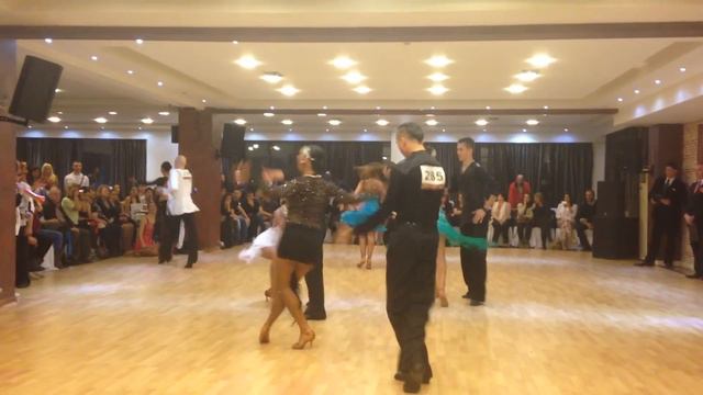 3rd Hellenic DanceSport Open, Latin Adults final, Cha-cha-cha смотреть онлайн