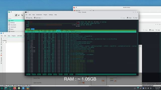 Manjaro 21.3.7 GNOME vs KDE vs XFCE (RAM Consumption) смотреть онлайн