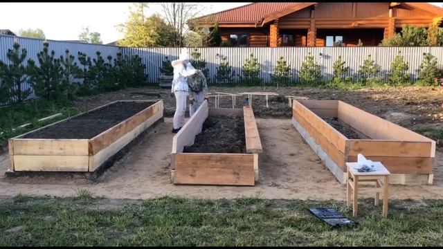 Высокие грядки своими руками смотреть онлайн