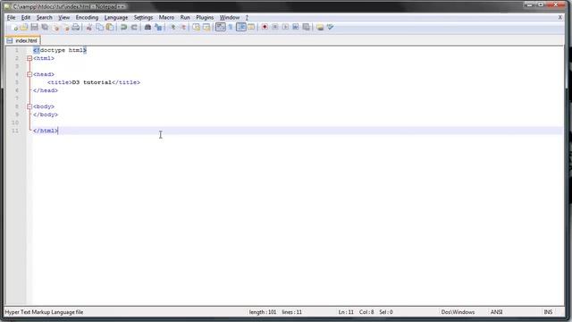 D3.js tutorial - 1 - Introduction смотреть онлайн
