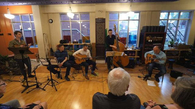 Seul se soir. Christian Flores Trio and friends at at Adishesha Yoga studio смотреть онлайн