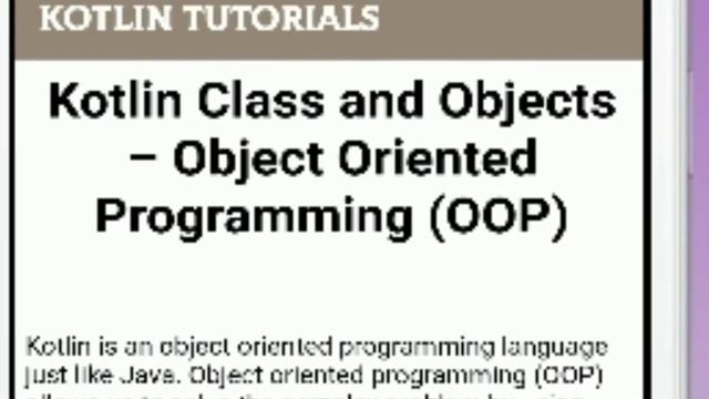 Learn Kotlin - Android Advance Kotlin Tutorials Free смотреть онлайн