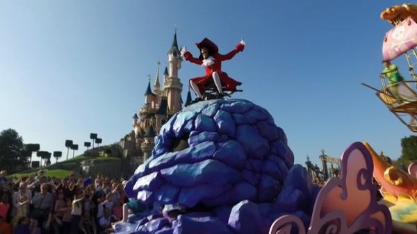 Парад дисней disneyland parade Сказочные герои диснея 2017 Лучший обзор диснейлэнда