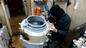 Замена подшипника в стиральной машине Siemens часть 1