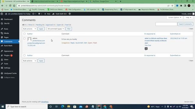 How to approve edit or delete comment in WordPress post смотреть онлайн