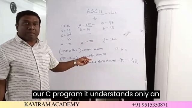 ASCII Values | Basics of Computer Language | C | Kaviram Academy смотреть онлайн
