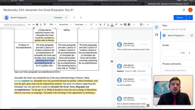 March 27: Final Biography Edits смотреть онлайн