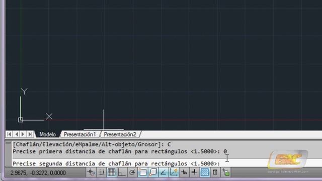 5.3-a Autocad 2013. Rectángulos смотреть онлайн