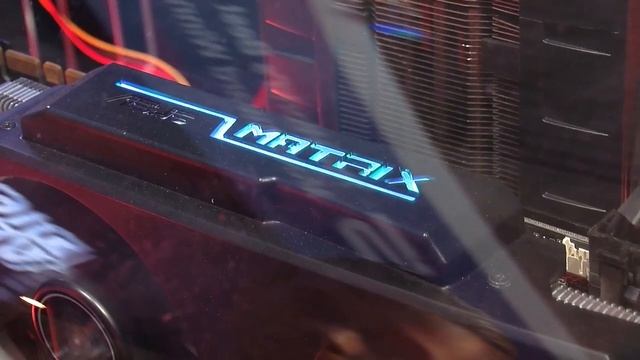 Asus Matrix GTX 580 Platinum - Cebit 2011 смотреть онлайн