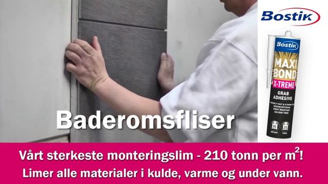 New Maxi Bond X-treme From Bostik - Norwegian