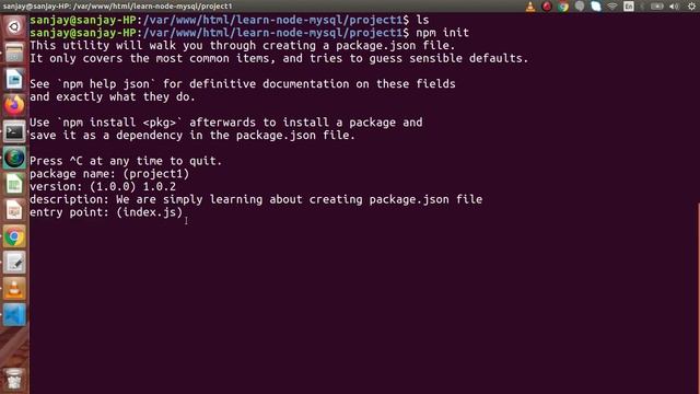 Learn Node JS with MySQL APIs Development Beginners Tutorial | How can we create package.json File смотреть онлайн