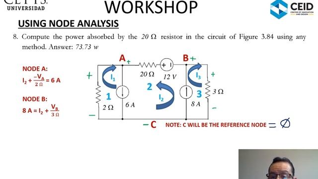 SOLVING STUFF WITH SOSA EPISODE 4: CIRCUIT ANALYSIS WORKSHOP: NODE ANALYSIS смотреть онлайн