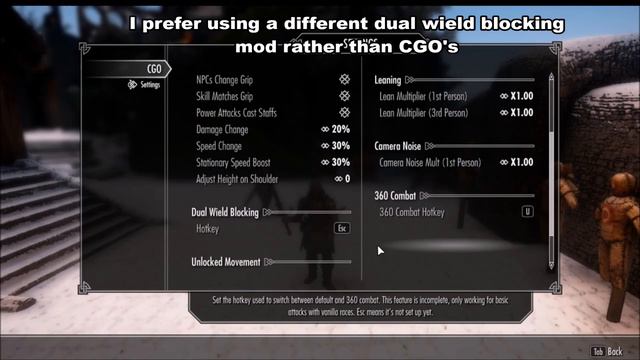 Attack Behavior Revamp for CGO personal MCM settings смотреть онлайн