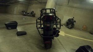 Новый мотоцикл Bajaj Dominar 400 (Баджадж доминар 400). Ставлю багажную систему. Первые проблемы.