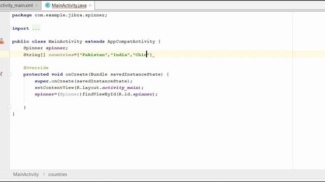 How to use Spinner in Android Studio | Android Tutorial for beginner |Text Spinner смотреть онлайн