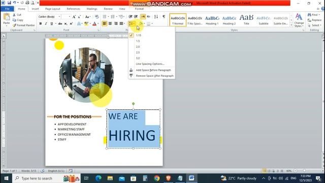 How to Design Job Vacancy Advertisement for a Newspaper In Microsoft Word The world tech смотреть онлайн