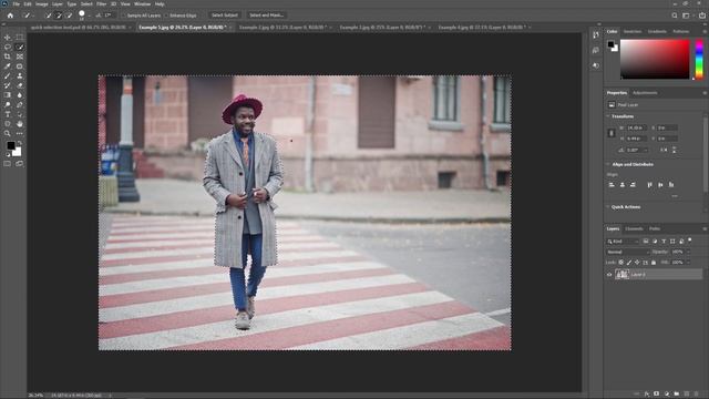 Quick Selection tool in Adobe Photoshop | Adobe Photoshop | Tutorials Point смотреть онлайн