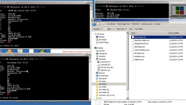How to clean me-region in laptop bios file by yashan agrawal+918425876748 смотреть онлайн