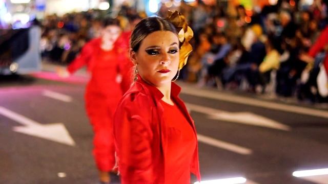 Testamento de la Sardina 2022 - Desfile de flamencas, compañía Carmen Romero. смотреть онлайн