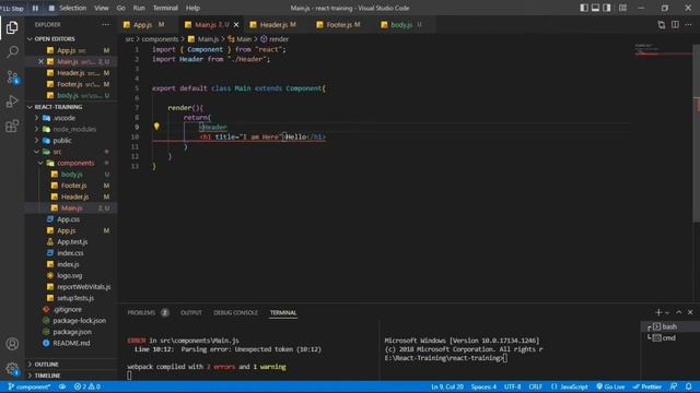 Props Part-I | React.Js | Props Example | Send Data From Parents to Child смотреть онлайн