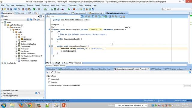 آموزش Oracle ADF 11G R2 - 15 View Object Query Modes смотреть онлайн