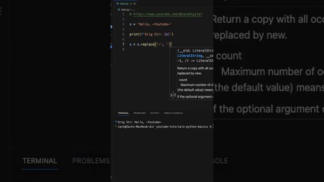 How To Remove Characters From A String Python смотреть онлайн