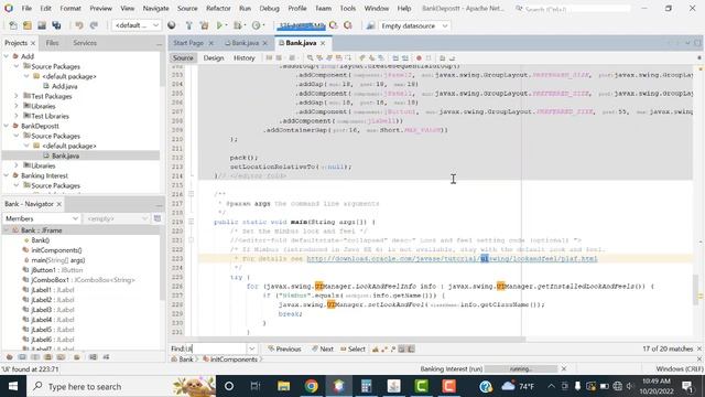 Banking Deposit Amount Calculation in Java смотреть онлайн
