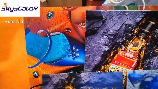 Sky-Color 2.5*1.3m UV Flatbed Printer with Four New Cheap EPSON 4720 Printheads смотреть онлайн