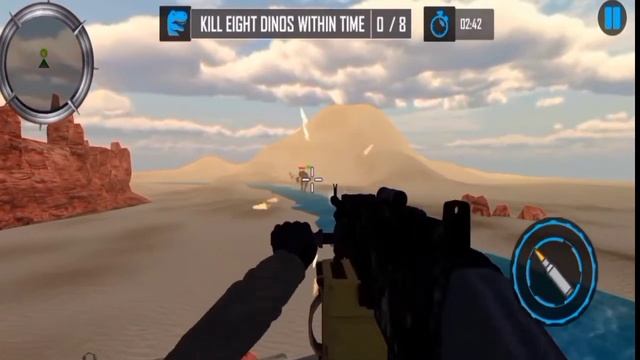 DINOSAUR HUNTER 2020® 3D Terrible Park Hunting[iOS Android] Gameplay смотреть онлайн