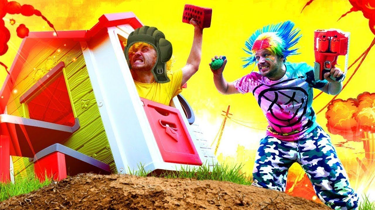 Funny Fails With Nerf Guns: Extreme Toys & Nerf Blasters - Nerf Gun Game With Fortnite Nerf