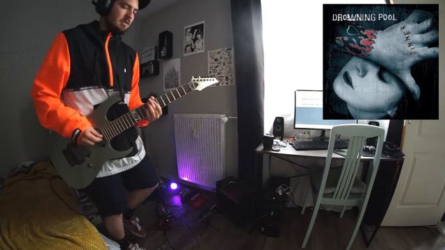 DROWING POOL - ALL OVER ME GUITAR COVER