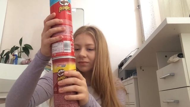 Пушка из банкой Pringles