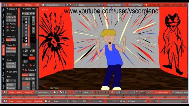 My History of Blender3d Grease Pencil | by VscorpianC смотреть онлайн