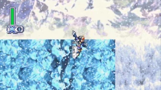 Megaman X4 - Frost Walrus Out of Bounds Glitch смотреть онлайн