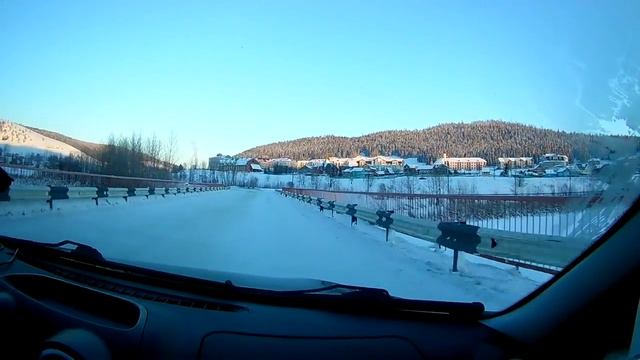 Красивая зимняя природа Башкирии смотреть онлайн