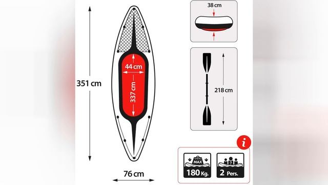 Intex Challenger Kayak Inflatable Set With Aluminum Oars смотреть онлайн
