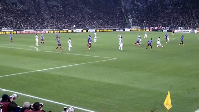 Juventus-Trabzonspor: l'occasione clamorosa di Tevez! смотреть онлайн
