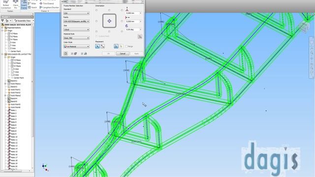 AutoCAD Inventor 2011 iCopy + Frame Generator смотреть онлайн