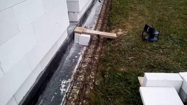 Армопояс на газобетонные стены.(2) смотреть онлайн