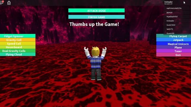 ROBLOX LAVA OBBY!!!!!! смотреть онлайн